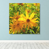 フローレスen mi hierbas "私の雑草の花" キャンバスプリント (インサイチュ (ウッドフロア))