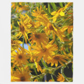 フローレスen mi hierbas "私の雑草の花" フリースブランケット (正面)