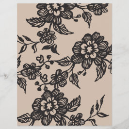 フローレット |素朴 DIY封筒ライナー チラシ