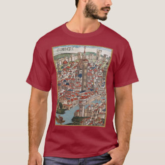 フローレンシア1493イタリア男子Tシャツ Tシャツ
