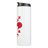 フローレンスの旗を持つサーマルタンブラー タンブラー (回転右)