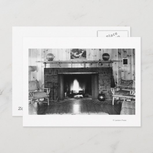 フローレンスオレゴンホテルレガンロビービュー ポストカード (正面/裏面)