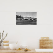 フローレンスオレゴンView of Hotel Regan Photograph ポスター (キッチン)