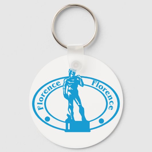 フローレンススタンプ キーホルダー (正面)