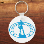 フローレンススタンプ キーホルダー (正面)