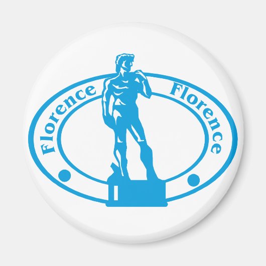 フローレンススタンプ マグネット (正面)