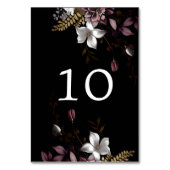 フローレンスダークフローラ結婚ズ テーブルナンバー (裏面)