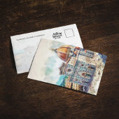 フローレンスドゥオモイタリアウォーターカラーポストカード 招待状