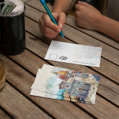 フローレンスドゥオモイタリアウォーターカラーポストカード 招待状