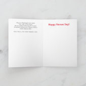 フローレンスナイチンゲールナースデイカード カード (内部)