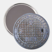 フローレンス下水カバー マグネット (正面/裏面)