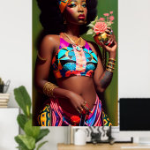 フローレンス開花 – Ken Gage Art ポスター (ホームオフィス)