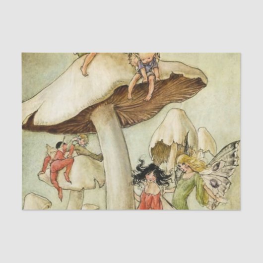 フローレンス・アンダーソンによるキノコの丘 薄葉紙 (正面)