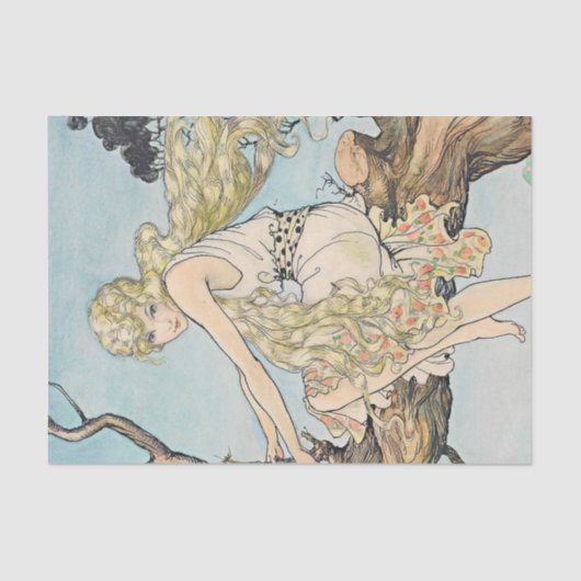 フローレンス・アンダーソンによるプリンセス・アズリーナ 薄葉紙 (正面)