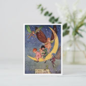 フローレンス・アンダーソン月のボートでの帆 ポストカード (スタンド正面)