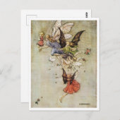 フローレンス・アンダーソン・サンセット・フェアリーズ ポストカード (正面/裏面)