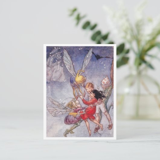 フローレンス・アンダーソン 少しは空を見ないで フェアリー ポストカード (スタンド正面)