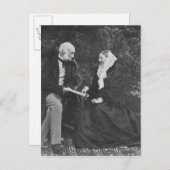 フローレンス・ナイチンゲールおよびハリーVerney ポストカード (正面/裏面)