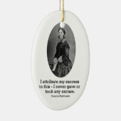フローレンス・ナイチンゲールのオーナメント セラミックオーナメント (右)