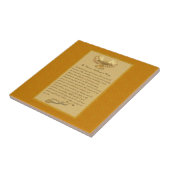 フローレンス・ナイチンゲールの帖当 タイル (側面)