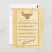 フローレンス・ナイチンゲールの帖当 ポストカード (正面/裏面)