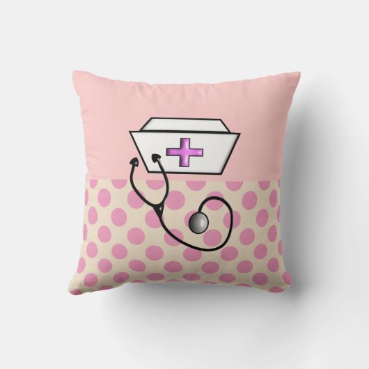 フローレンス・ナイチンゲールの引用文のナースの枕 クッション (裏面)