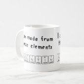 フローレンチンの定期的なテーブル名mug コーヒーマグカップ (正面左)