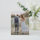 フロー垂直ありがとうはがき 案内ポストカード (スタンド正面)