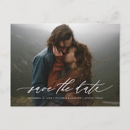 フロー日付はがきを保存する 案内ポストカード (正面)