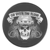 フロー（ホッケーのヘア）を使用する アイスホッケーパック (正面)