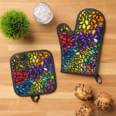 フロー 鍋つかみ&鍋敷きセット (トップダウン)