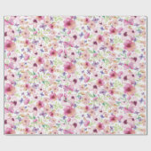 フロー – LONDON -フローラマットラッピング紙 ラッピングペーパー (フラット)
