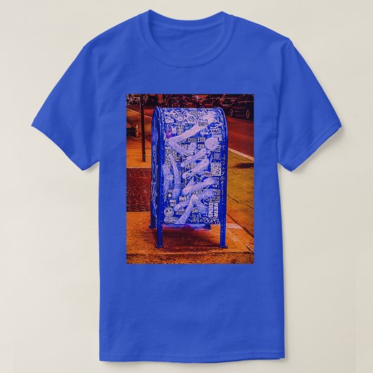フロ通りアートグラフティニューヨーク Tシャツ (デザイン正面)