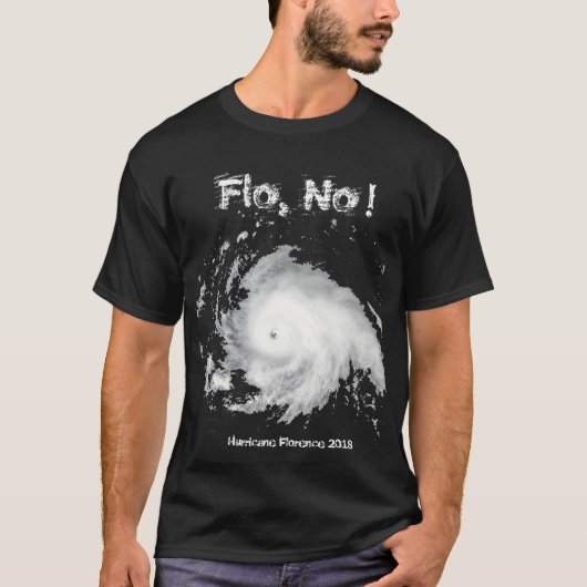 フロ、ダメ!ハリケーンフィレンツェ2018 Tシャツ (正面)