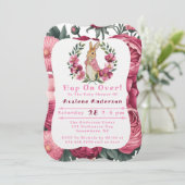 フロpsy's Adventure Girl Baby Shour 招待状 (スタンド正面)