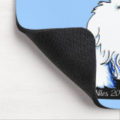 フワフィお尻ウェスティー マウスパッド (コーナー)