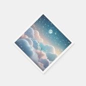 フワフィクラウドパステル スタンダードカクテルナプキン (角)