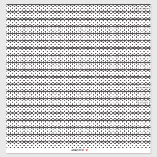 フワフワのオレンジと白い猫のクローズアップ シール (シート)