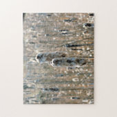 フワフワのカタイル春自然 ジグソーパズル (縦)