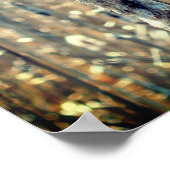 フワフワのカタイル春自然 ポスター (角)