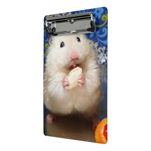 フワフワのシリアのハムスターコリンカ ミニクリップボード (アングル2)