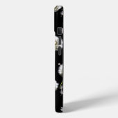 フワフワのタンポポ（黒） Case-Mate iPhoneケース (裏面 / 左)