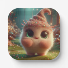 フワフワのチョコレートの生き物