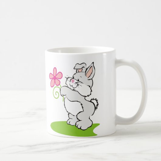 フワフワのバニーマグ コーヒーマグカップ (右)