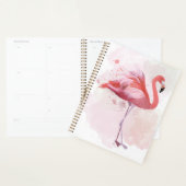フワフワのフラミンゴ プランナー手帳 (ディスプレー)