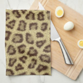 フワフワのフワフワの毛皮効果 キッチンタオル (四つ折り)