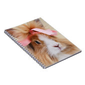 フワフワのライオンヘッドバニーウサギ ノートブック (右側)