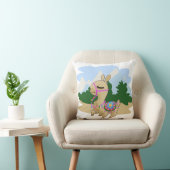 フワフワの漫画ラマ クッション (椅子)