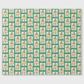 フワフワの猫のラッピング紙 ラッピングペーパー (フラット)