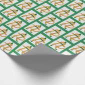 フワフワの猫のラッピング紙 ラッピングペーパー (角)